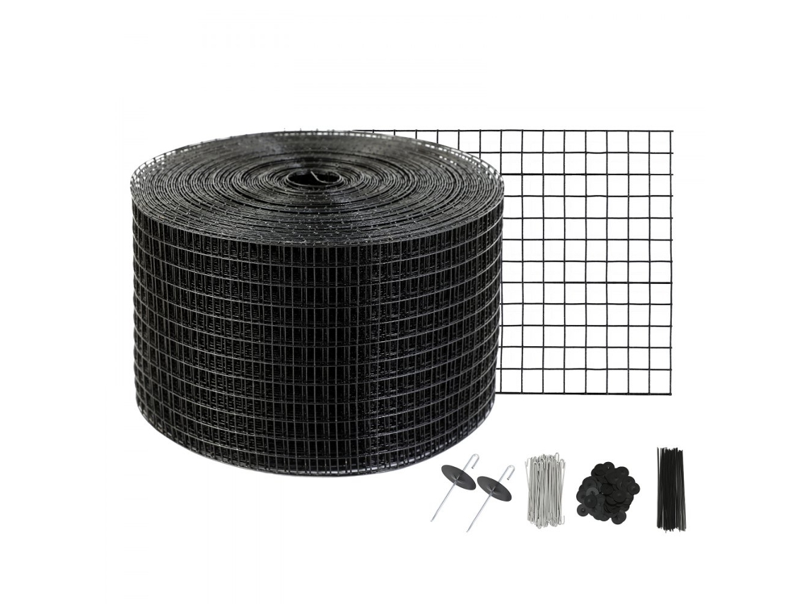 Protección antipalomas para paneles solares 20,3×30,5 m con malla galvanizada y tornillería de acero inoxidable Tekmaquinas