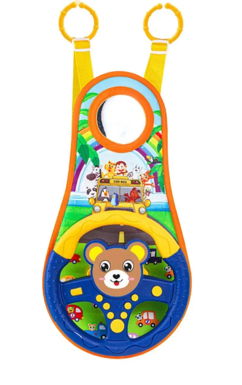 Volante Juguete Suspenso Chrui Para Niños Con Simulación De Conducción (oso)