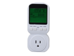 Medidor De Energía Ts 8000, Pantalla Digital Lcd Enchufable, Potencia, Voltaje, Consumo 15a 1800w