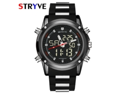 Reloj deportivo electrónico para hombre, multifuncional e impermeable, ideal para estudiantes. MDUG (negro)