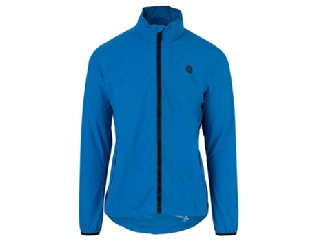 Abrigo para Hombre AGU Go Rain Essential Azul para Ciclismo (XL)