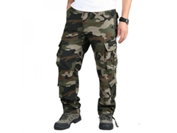 2026-pantalones Cargo Militares Camuflaje Hombre Para Trabajo Y Combate De Alta Resistencia Zbd 38 Verde Ejército