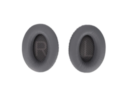 Almohadillas De Repuesto Para Auriculares Con Espuma Aislante De Ruido Y Cuero Proteico Para Qc35 Qc35 Ii Gris Oscuro