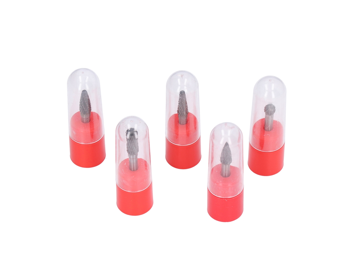 Kit De 5 Varillas De Acero De Tungsteno De 6x8 Mm Para Ahumar, Para Carpintería, Grabado Y Pulido Rotativo.