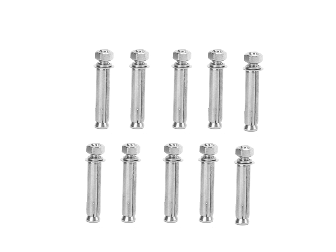 2026-10 Piezas Tornillo De Expansión Gancho Acero Inoxidable Tornillo De Pared Accesorios De Fijación