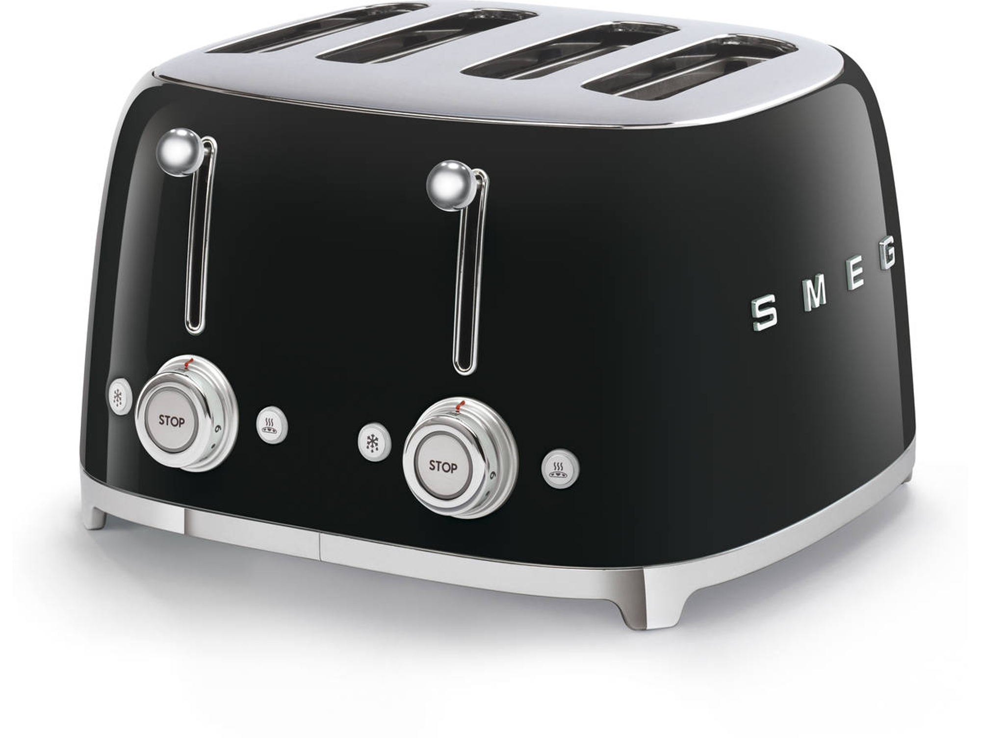 Tostadora SMEG Anni 50 SF03BLEU negra (2000 W)