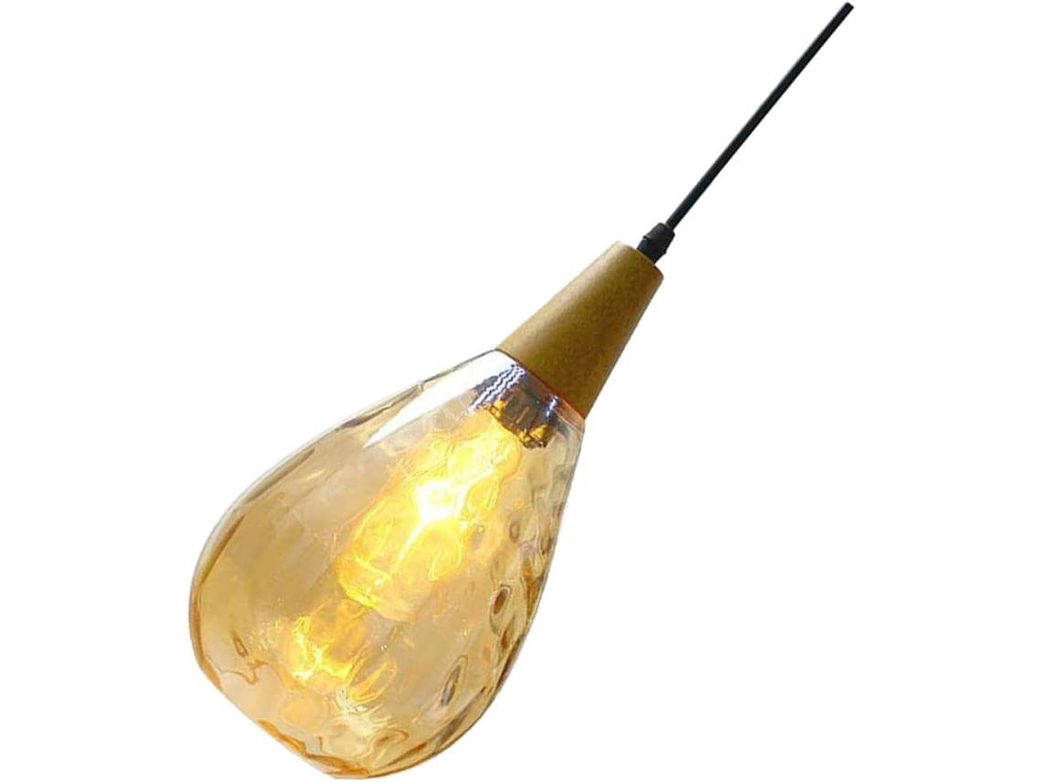 Lámpara De Techo Moderna De Cristal E27 Para Salón.