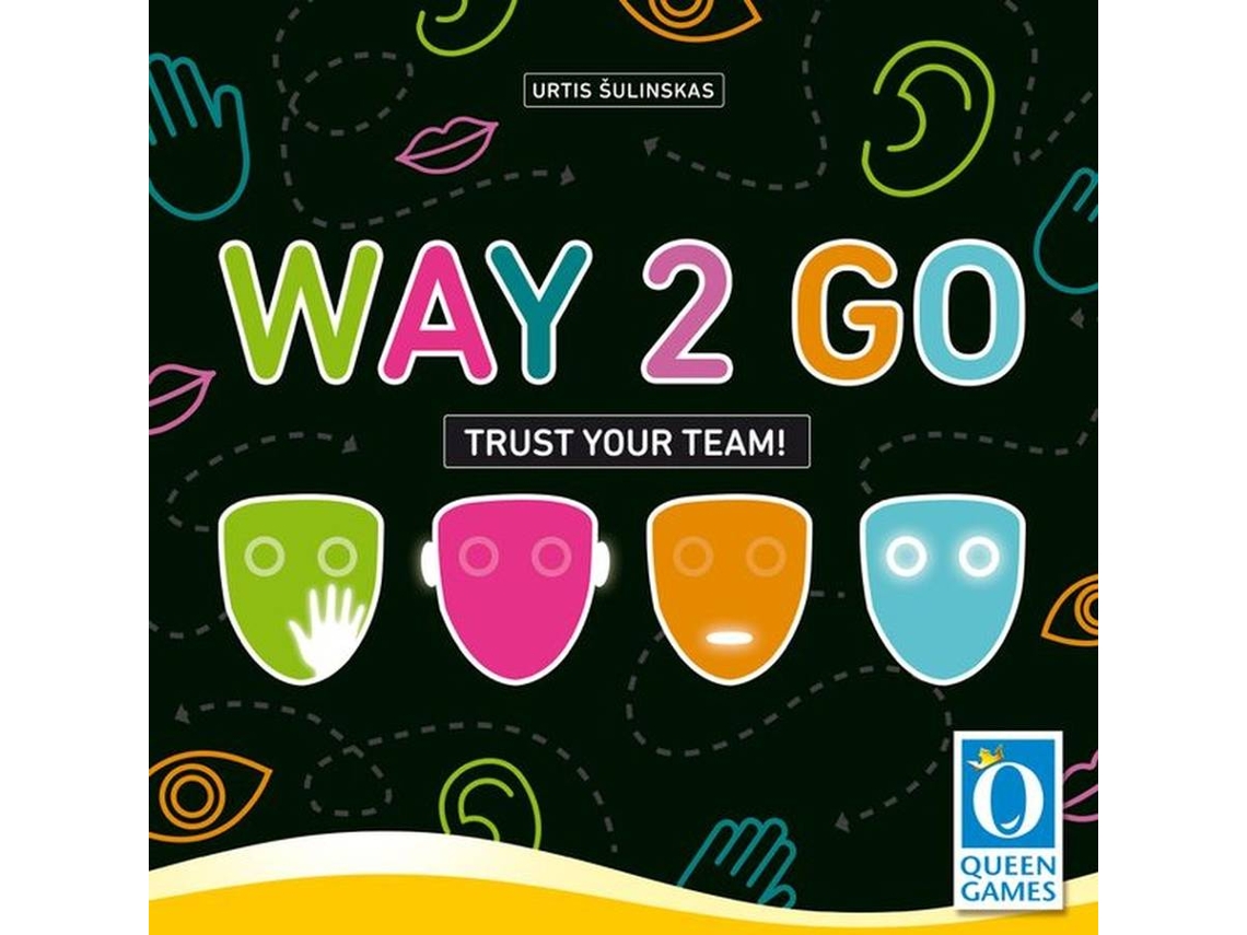 Juego de Mesa QUEEN GAMES Way 2 Go (Inglés)