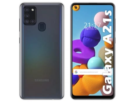 Carcasa Samsung Galaxy A21s TUMUNDOSMARTPHONE Silicona Transparente