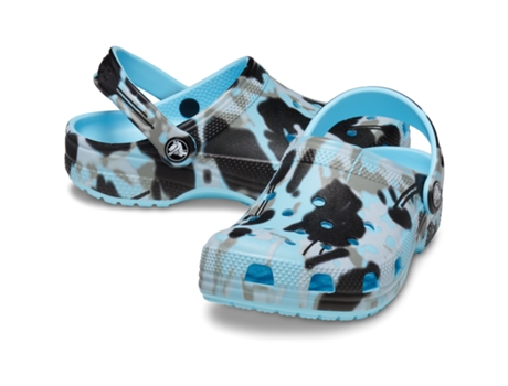 Sandalias de Niños CROCS Classic Spray Camo Blanco (29/30)
