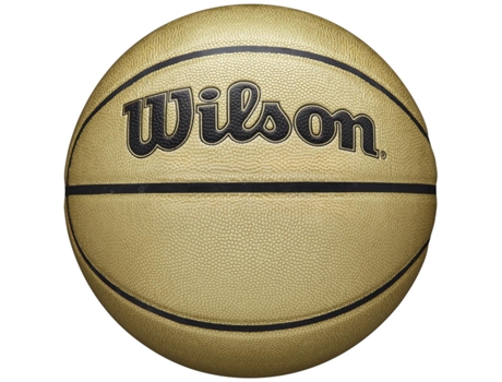 Balon de Baloncesto WILSON (7 - Cuero Compuesto - Dorado)