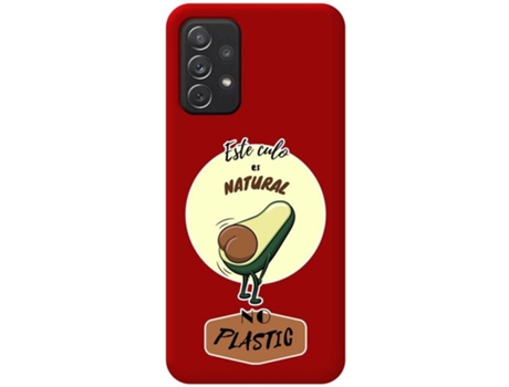 Carcasa Samsung Galaxy A52 / A52 5G / A52s 5G TUMUNDOSMARTPHONE Natural No Plastic Rojo