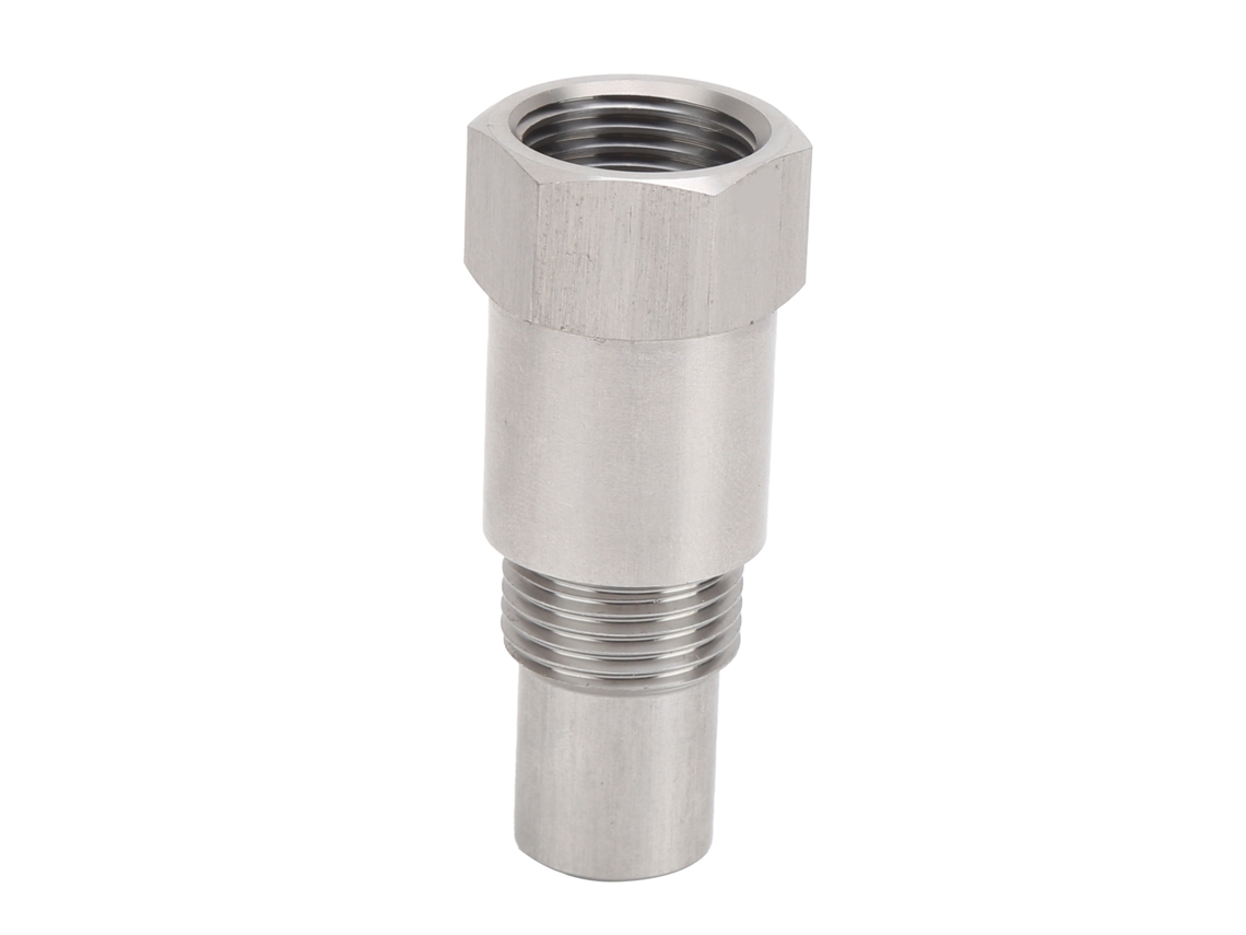 2026dz-adaptador Espaciador Sensor Oxígeno O2 Catalizador Hilo M18x1.5 Universal Acero Inoxidable
