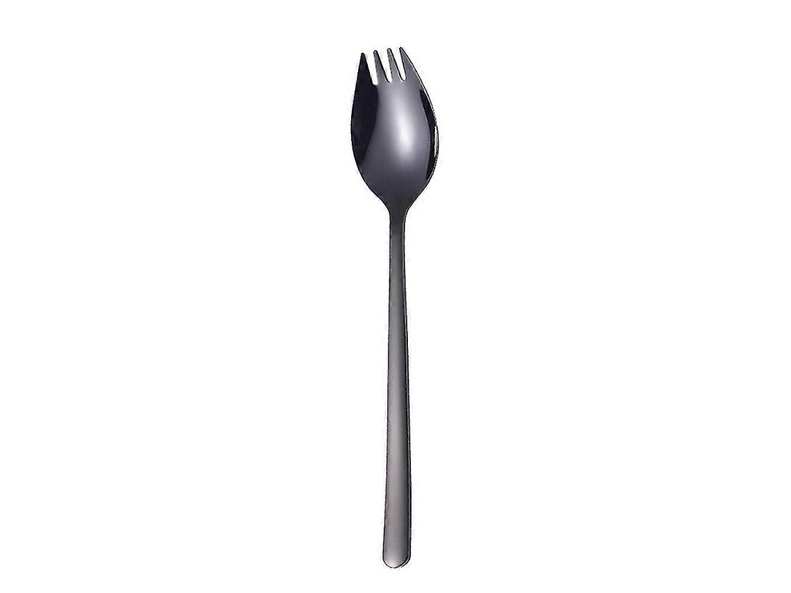 Juego multifuncional 2 en 1 de cuchara-tenedor, tenedor, pasta, ensalada de frutas, utensilios de cocina y restaurante S2024123017367
