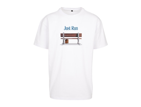 Camiseta para Unisexo MISTER TEE (2XL - Algodón - Blanco)