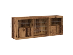 Maison Exclusive - Aparador Led Madera Vieja 181,5 X 37 X 67 Cm