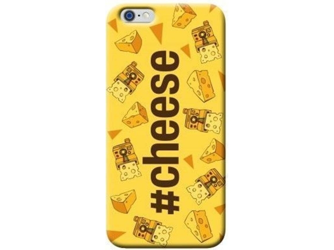 Funda iPhone 6, 6s, 7, 8 BENJAMINS Insta #Cheese Amarillo