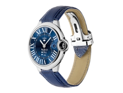 Reloj inteligente, pantalla grande HD de 1,32 pulgadas, resistente al agua IP67, azul Bestvite