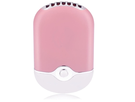 USB y mini ventiladores portátiles recargable eléctrico portátil aire acondicionado ventilador de refrigeración para pestañas rosa BISBISOUS