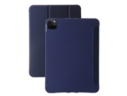 Capa Para Ipad Air 4/5 2020/2022 10.9 Polegadas Com 3 Dobras,azul Escuro
