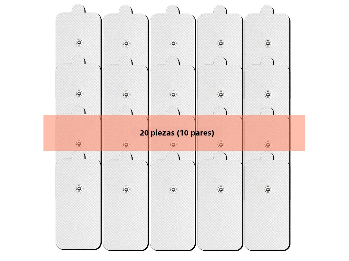 (20 Piezas) Parches Terapéuticos Tens, Masajeador Muscular Corporal De Acupuntura De Pulso Ems