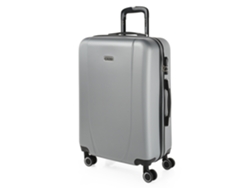 Maleta Abs Mediana Itaca Tiber Plata (42x65x24 Cm - 68l)