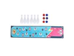 Juego De Bolos De Mesa Para Niños Y Adultos: Juguete Educativo Portátil Con 6 Bolas Y Bolos Para Uso En Interiores Y Exteriores.