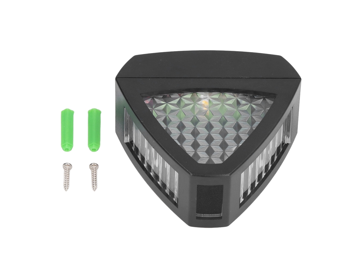 Lámpara de pared LED solar con luz suave y cálida CHABERLU