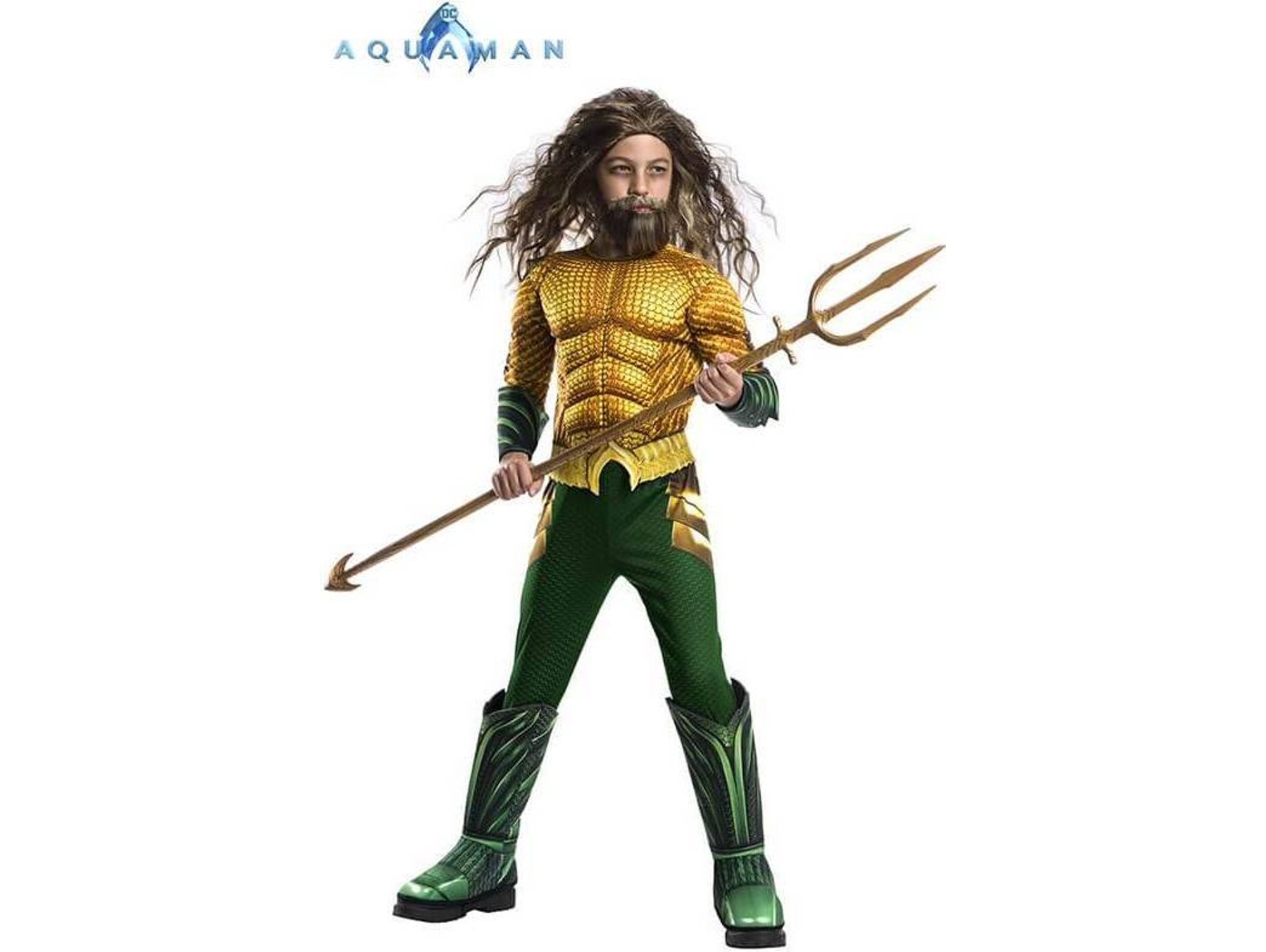 Disfraz de Niño DISFRAZZES Aquaman Premium (Talla: 12 a 14 años)