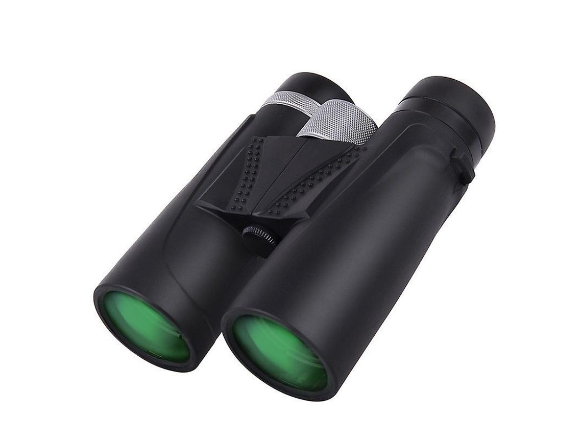 Binoculares compactos 10x42 para adultos, aves, viajes, Bak4 FMC, antivaho, IP68, estuche de transporte negro Yizhood