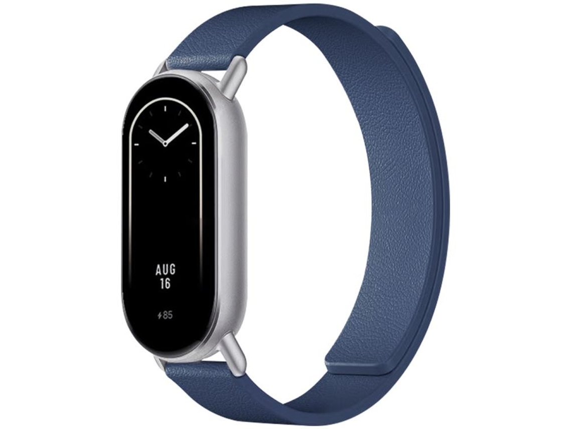 Pulsera para Xiaomi Smart Band 10/9/8 - Silicona suave magnética - Textura de lichi