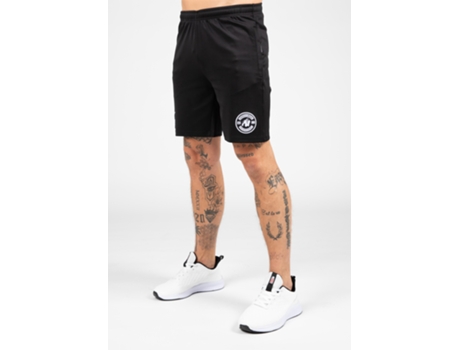 Pantalones Cortos Unisex GORILLA WEAR Nan Negro (2XL)