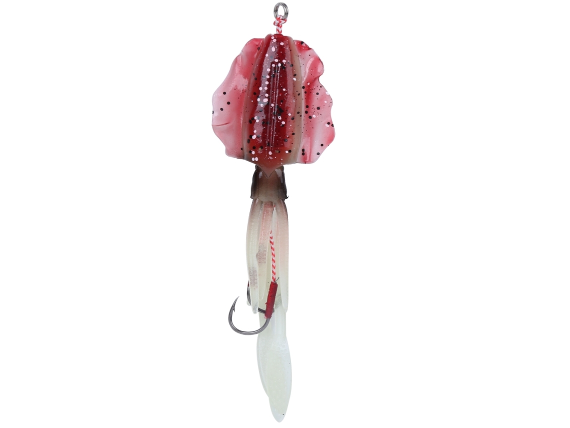 Señuelo Artificial Luminoso Con Forma De Calamar Y Faldón, Señuelo Blando Para La Pesca De Calamar Dorado, 15 Cm.