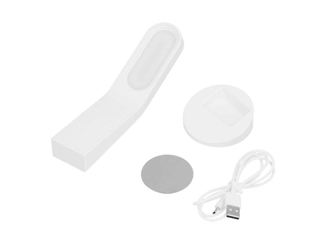 Lámpara De Escritorio Recargable Mini Led Con Carga Usb, Luz Lectura Táctil Para Pared, Ideal Dormit