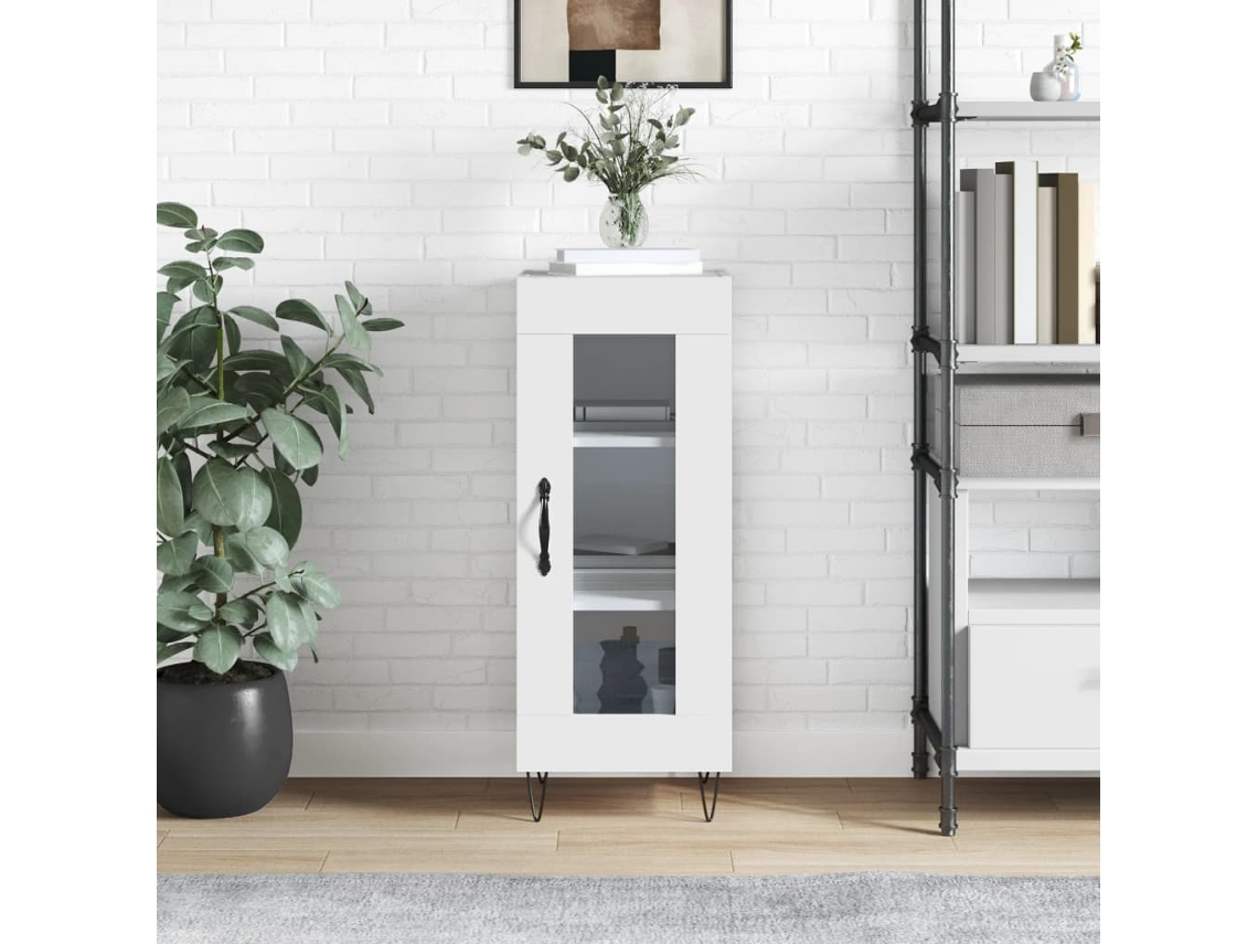 Lovely Home Aparador 34,5X34X90 Cm Madera Procesada Blanco