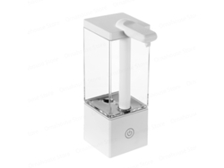 Dispensador automático de jabón líquido MDUG con sensor, 490 ml, rellenable (blanco)
