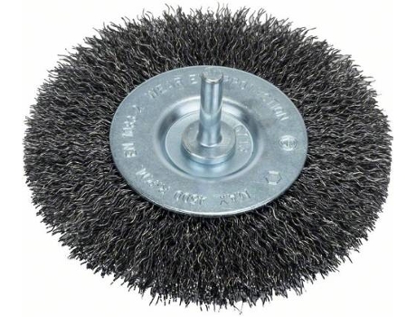 Cepillo de Disco BOSCH en Disco para Taladros - Alambre Ondulado - 100 mm
