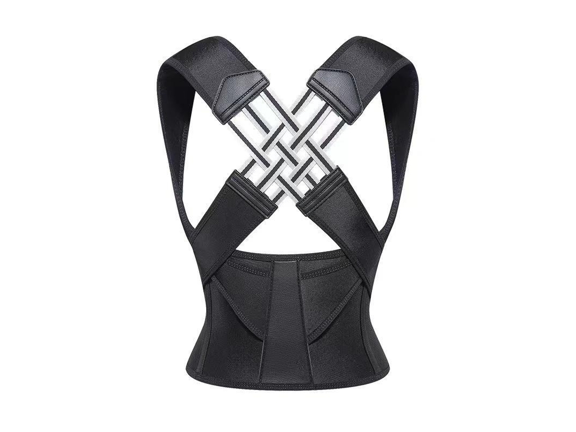 Corrector de postura ajustable con soporte de memoria muscular, alivia el dolor de espalda, cintura de 95 a 106 cm, STELASPLEN