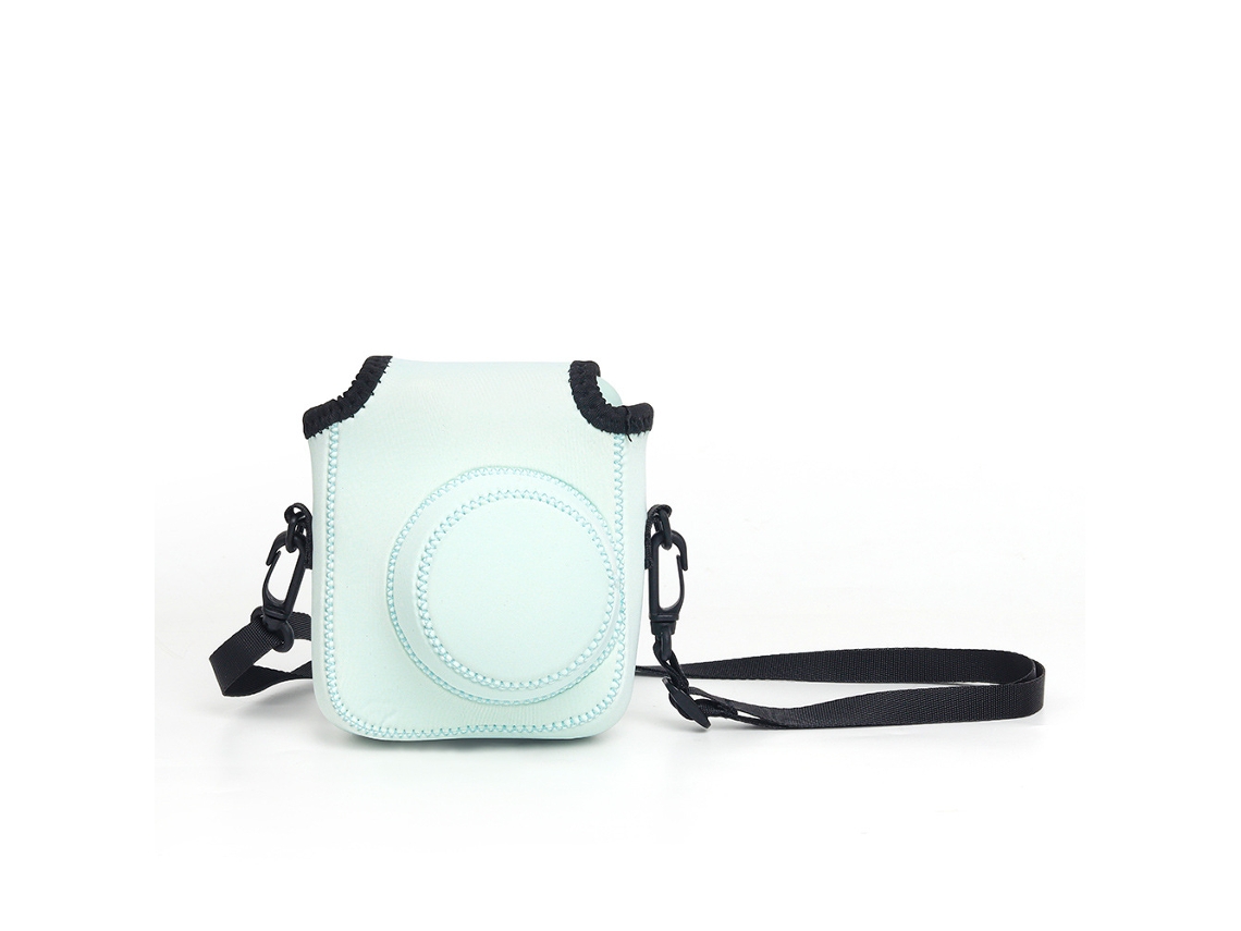 YUYSAN Bolsa de Tela para cámara instantánea de Buceo Adecuada para Fuji Instax Mini12 Bolsa de Almacenamiento para cámara Suave Verde
