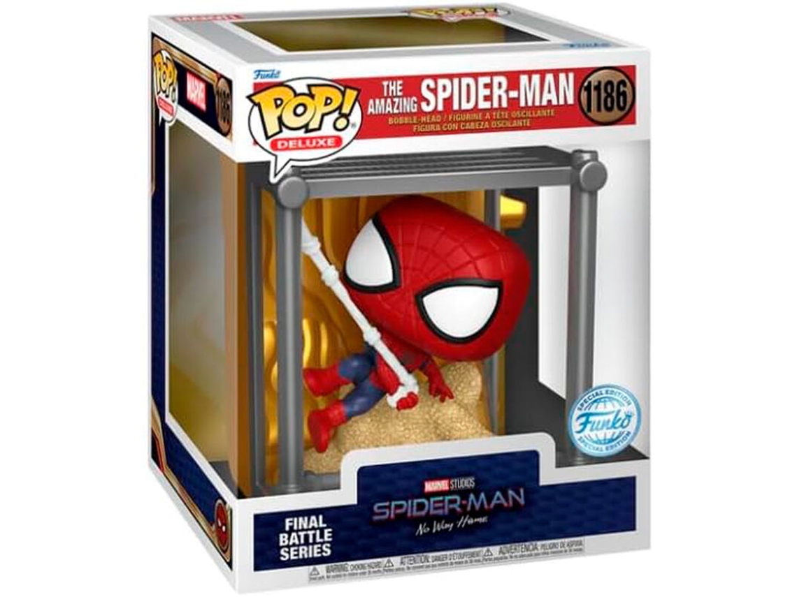 Figura Pop Marvel Spider-man No Way Home The Amazing Spider-man Exclusiva B.active