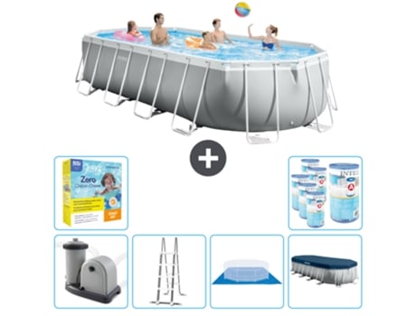 Piscina Tubular INTEX 26798GN-CB47 (18202 L - 305x122cm)