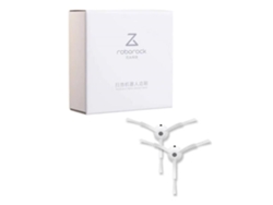 Cepillos Laterales Originales Roborock S8, S8 Plus, S85, S8 Pro Ultra, S85 Pro Ultra, Q8 Max, Q8 Max Plus, Blancos 2 Pcs