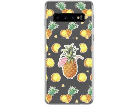 Carcasa Samsung Galaxy S10 Plus TUMUNDOSMARTPHONE Piña Multicolor