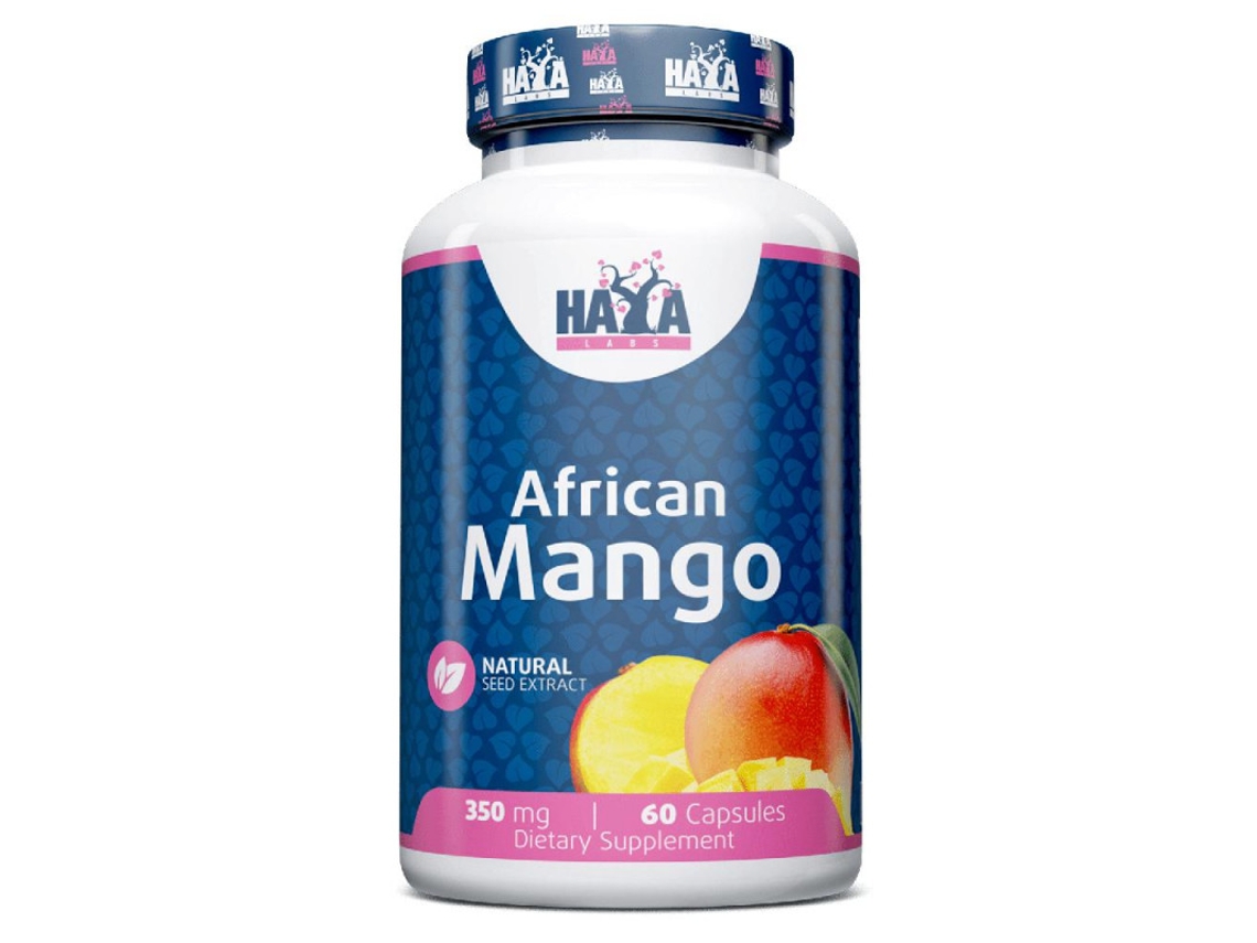 Mango Africano 350 mg 60 Cápsulas. Haya Labs