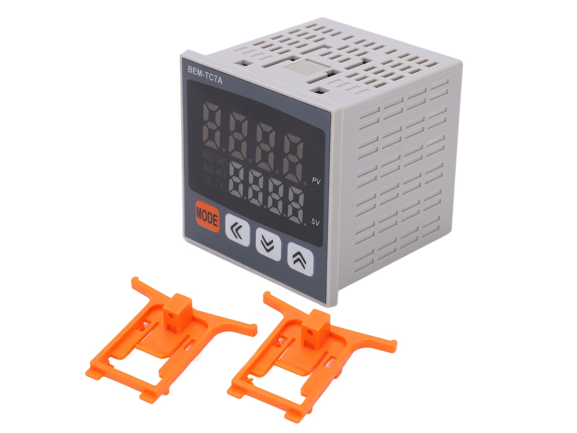 Termostato Digital Inteligente Controlador PID de Temperatura com Saída de Relé 100-240vac | S/MARCA