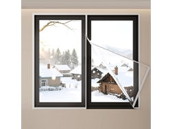 Kits De Aislamiento Reutilizables Para Ventanas, Lámina Aislante Ventanas Contra El Frío Y Calor, Térmica F...