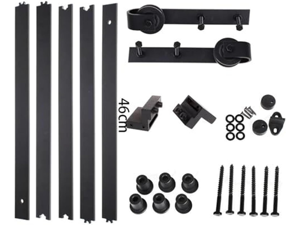 Kit De Herrajes Para Puerta Corrediza De Granero