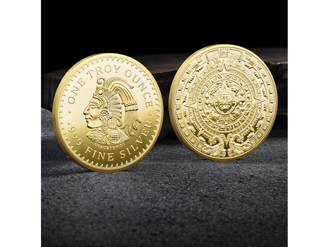 Moneda Conmemorativa Maya, Moneda Virtual Estadounidense, Medalla Conmemorativa De Plata, Proveedor Transfronterizo