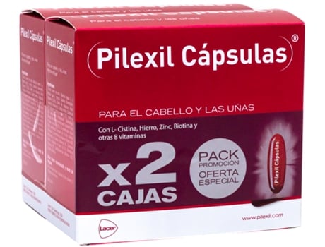 Lacer Pilexil Anticaída Duplo 2 X 100 Cápsulas LACER