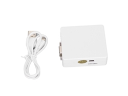 Adaptador De Salida De Audio Y Video Mini 1080p Para Interfaz Multimedia Hd A Vga Para Pantalla Led De Ps3